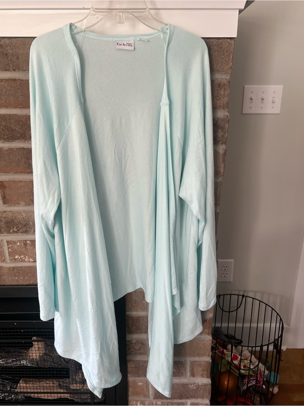Kim Rogers Light Aqua Seamless Tank Top